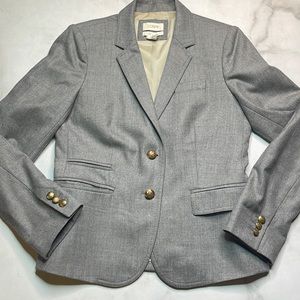 J. Crew Schoolboy Blazer Gray Size 2